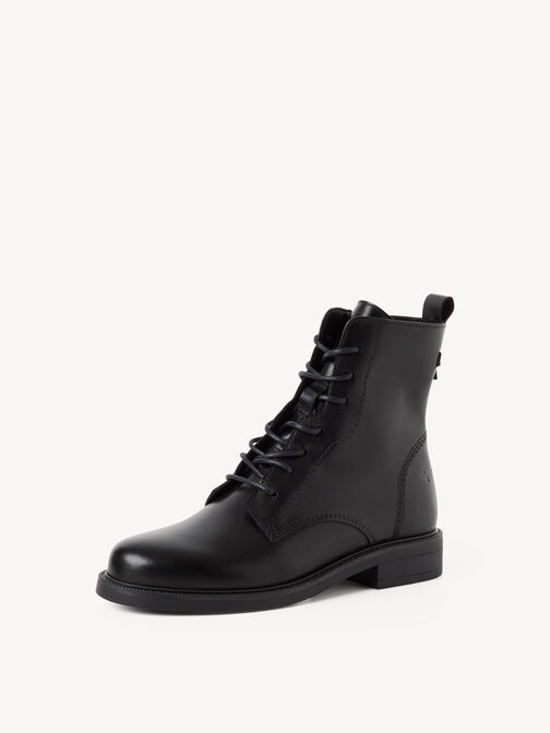 Bottine, BLACK LEATHER, hi-res