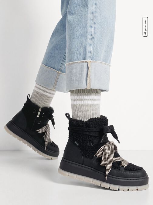 Bottine, BLACK, hi-res