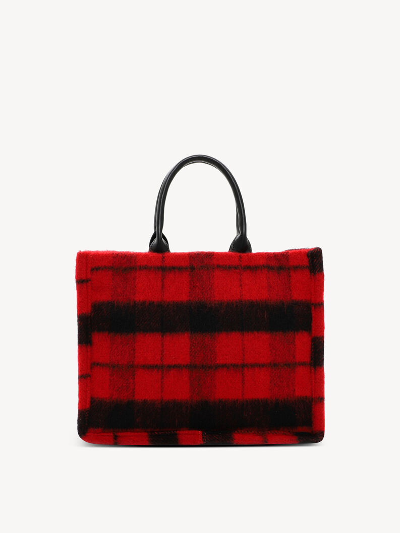 Shopping bag - red, red, hi-res