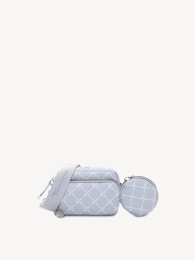Borsa a tracolla - blu, greyblue, hi-res