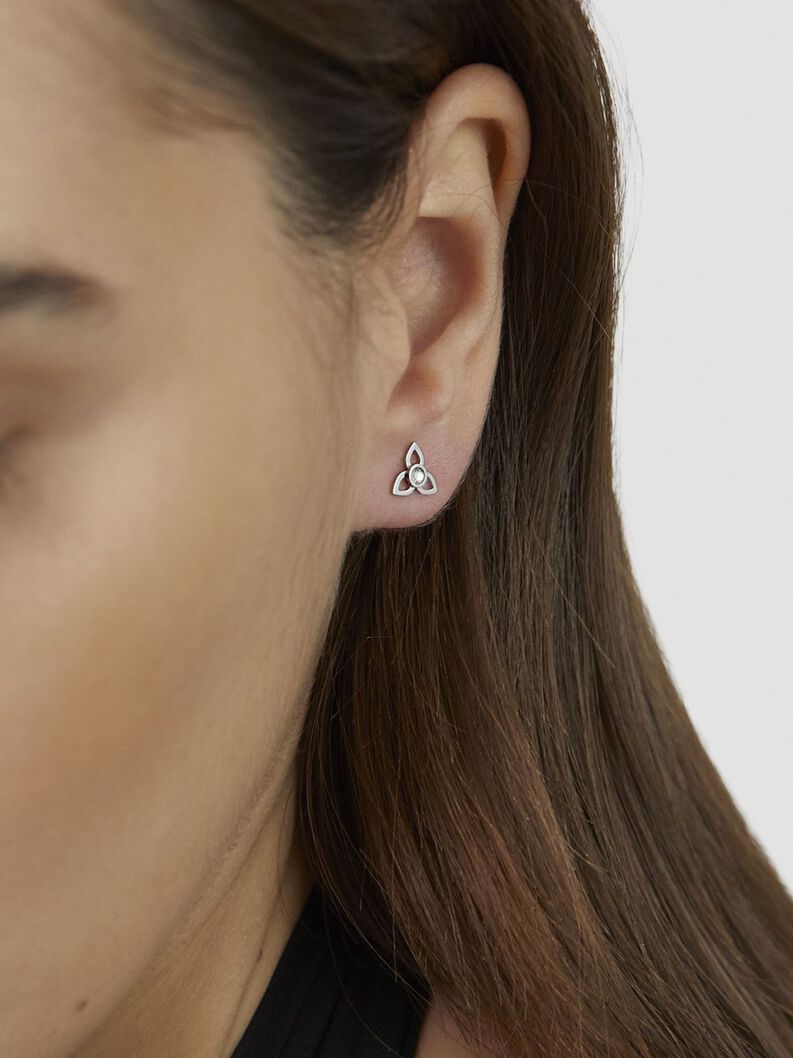 Earrings, silber, hi-res