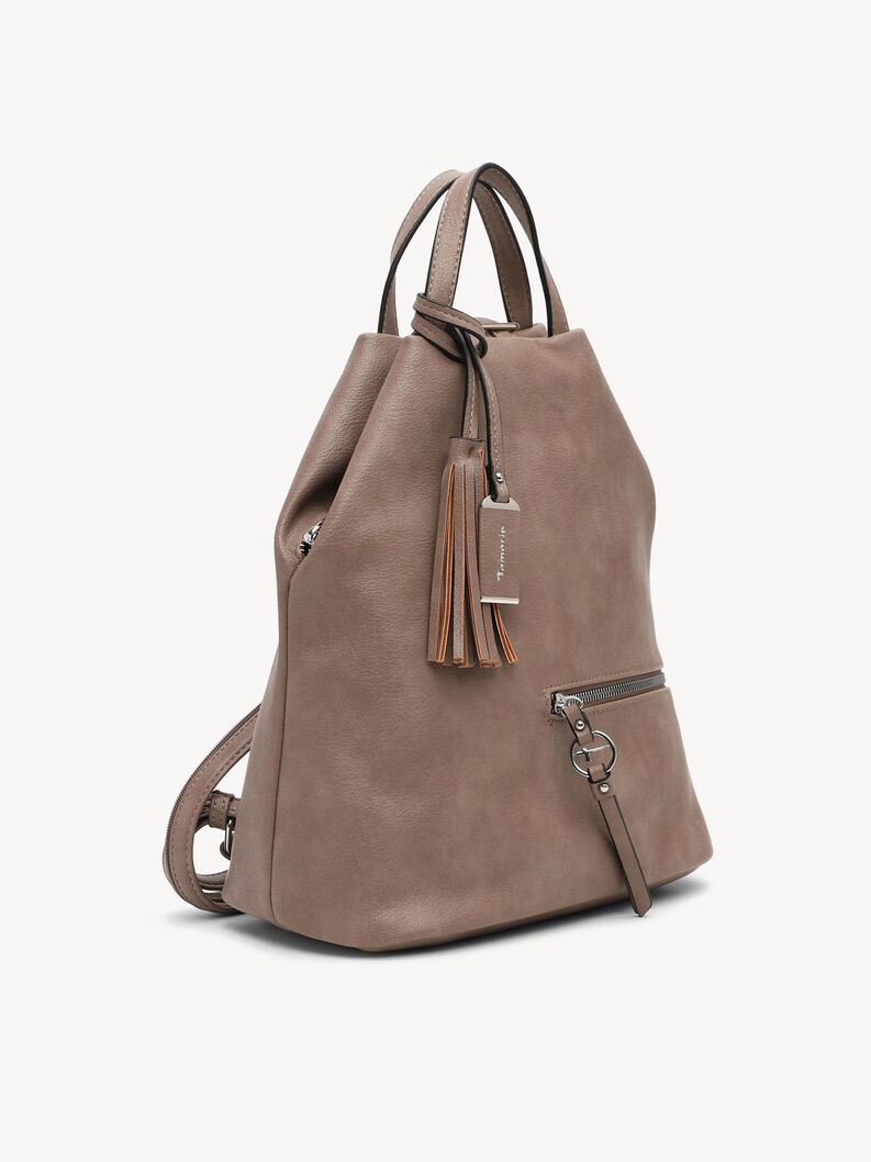 Rucksack - beige, darktaupe, hi-res