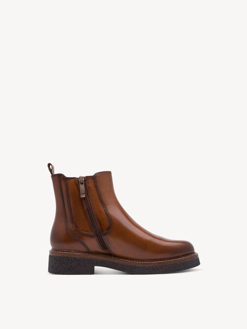 Bottine Chelsea, COGNAC LEATHER, hi-res