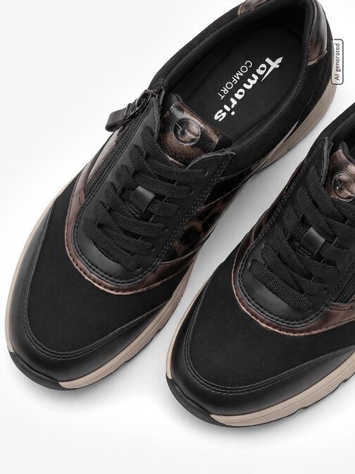 Sneaker, BLACK/LEO, hi-res