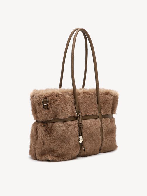 Shopper, taupe, hi-res