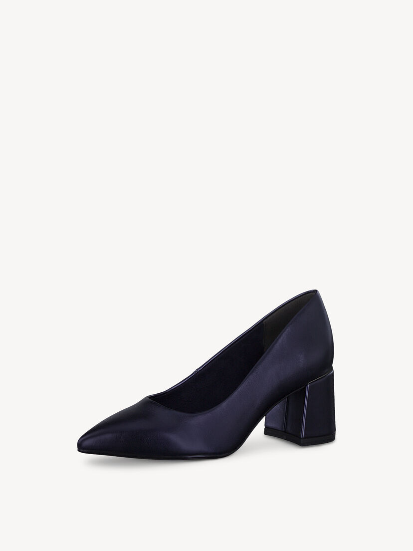 Pumps - blauw, NAVY METALLIC, hi-res