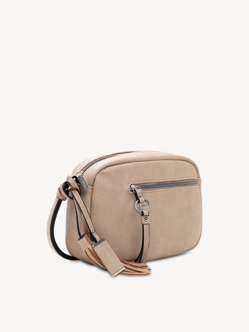 Satchel, taupe, hi-res