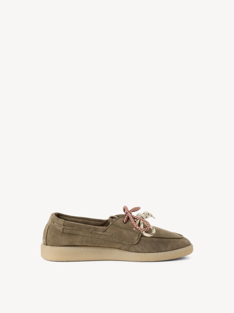 Ledermoccassin - gr&uuml;n, SAGE, hi-res