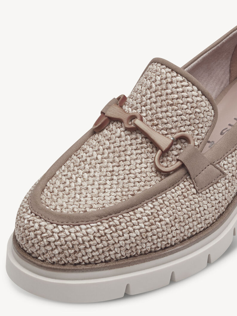 tamaris damen slipper beige