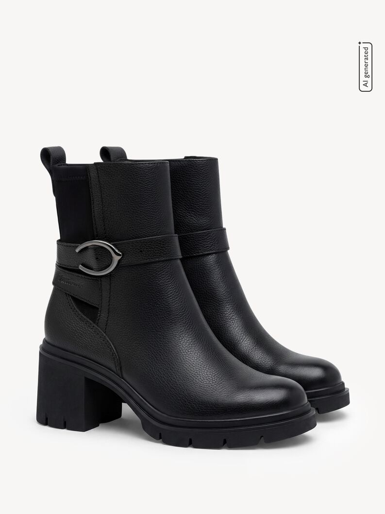 Bottine, BLACK, hi-res