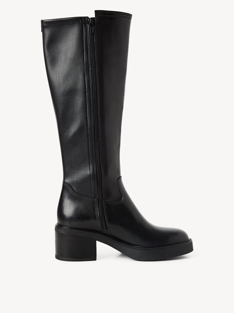 Stiefel, BLACK LEATHER, hi-res