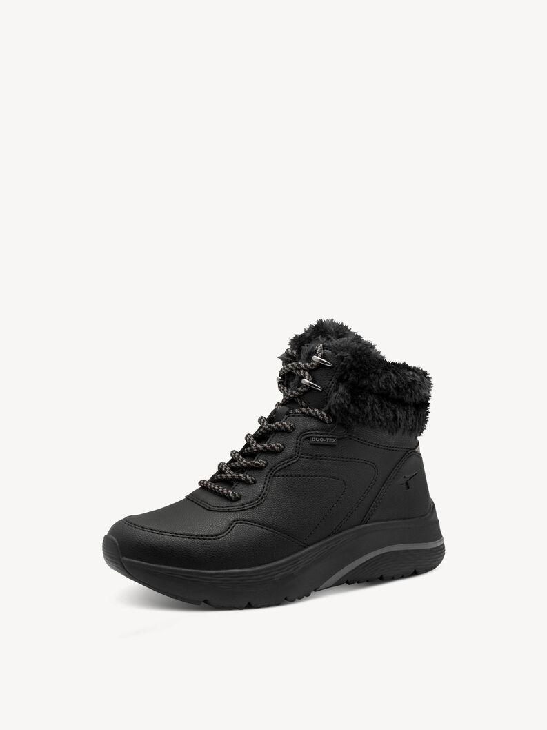 Stiefelette - schwarz Warmfutter, BLACK, hi-res