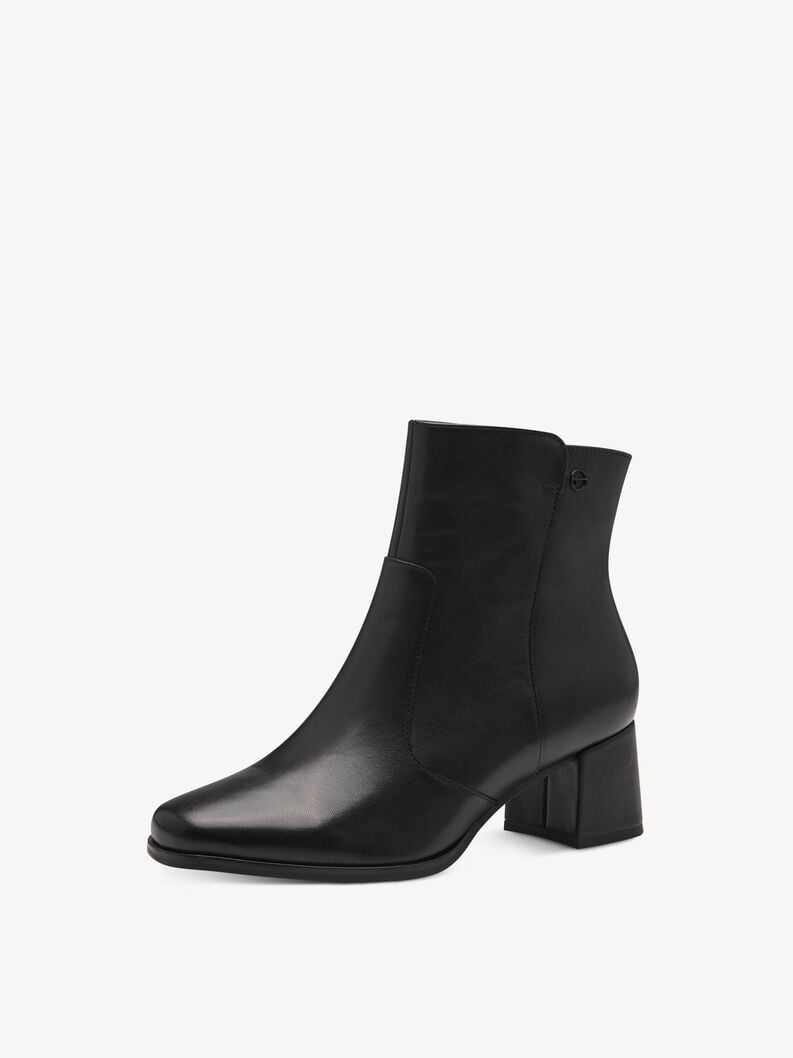 Stiefelette - schwarz, BLACK NAPPA, hi-res