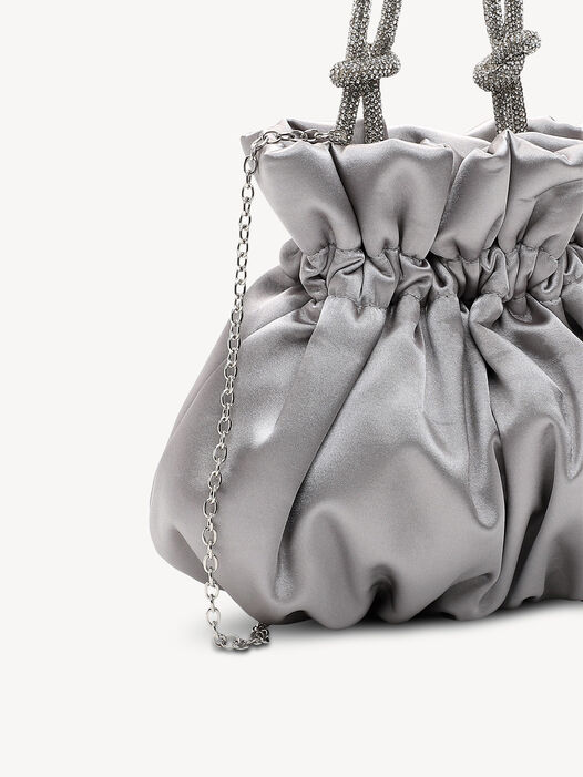 Clutch, silver, hi-res