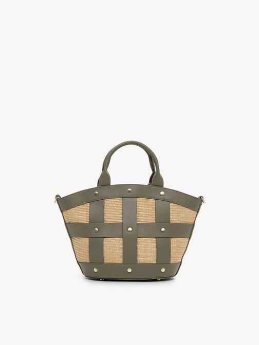Shopping bag, khaki, hi-res