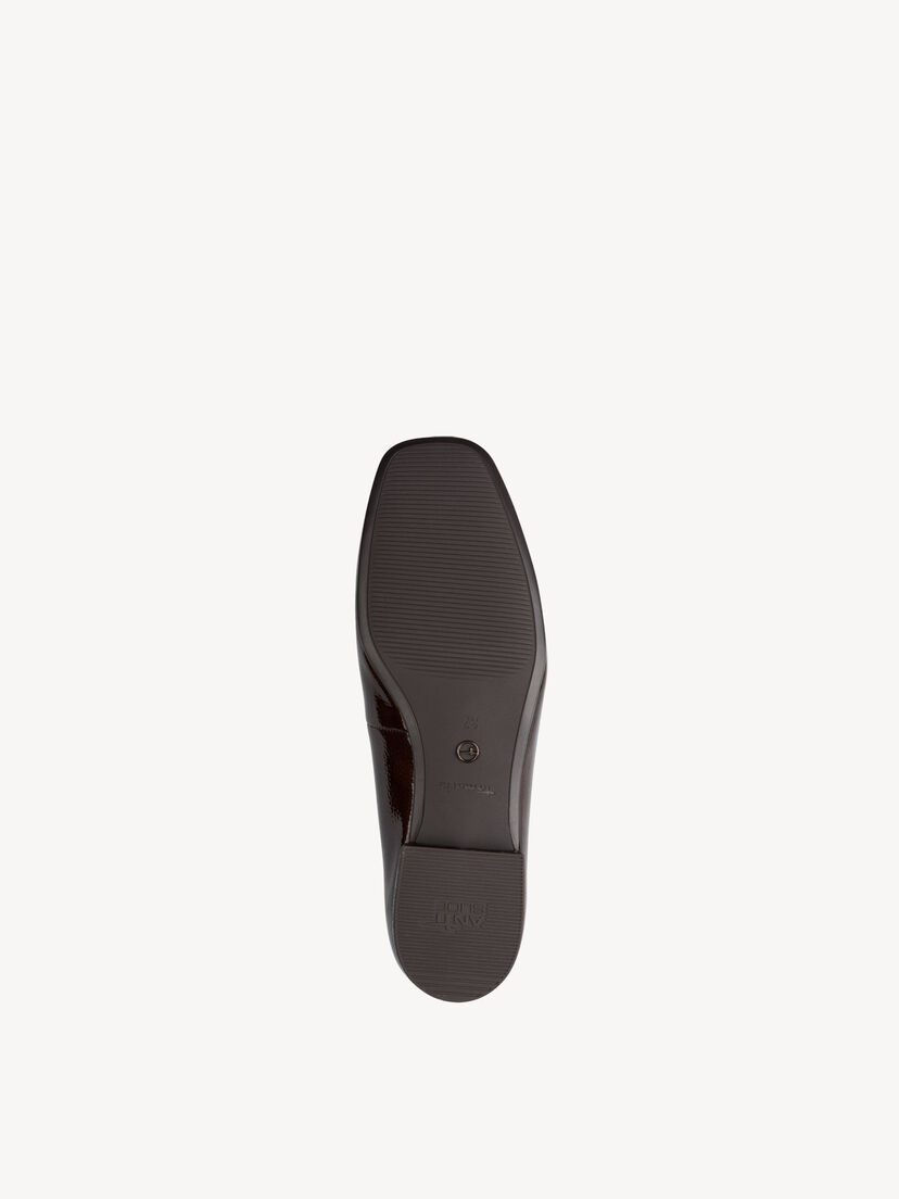 Ballerina - bruin, BROWN PATENT, hi-res