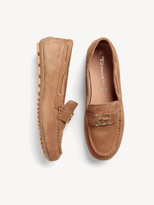 Mocassin, cognac, hi-res