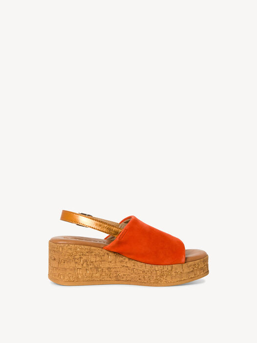 Sandaaltje, oranje, hi-res