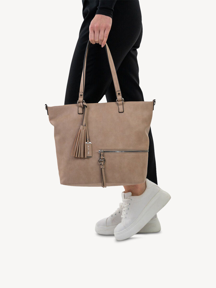 Shopper - bruin, taupe, hi-res