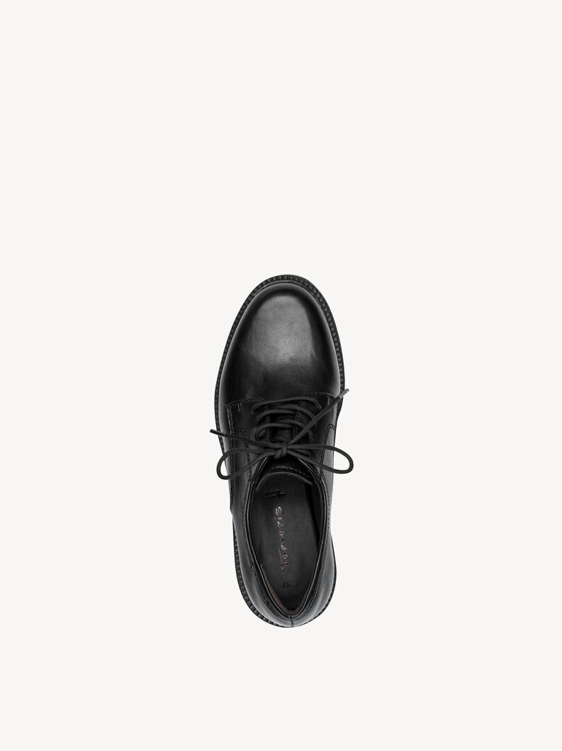 Halbschuh, BLACK MATT, hi-res