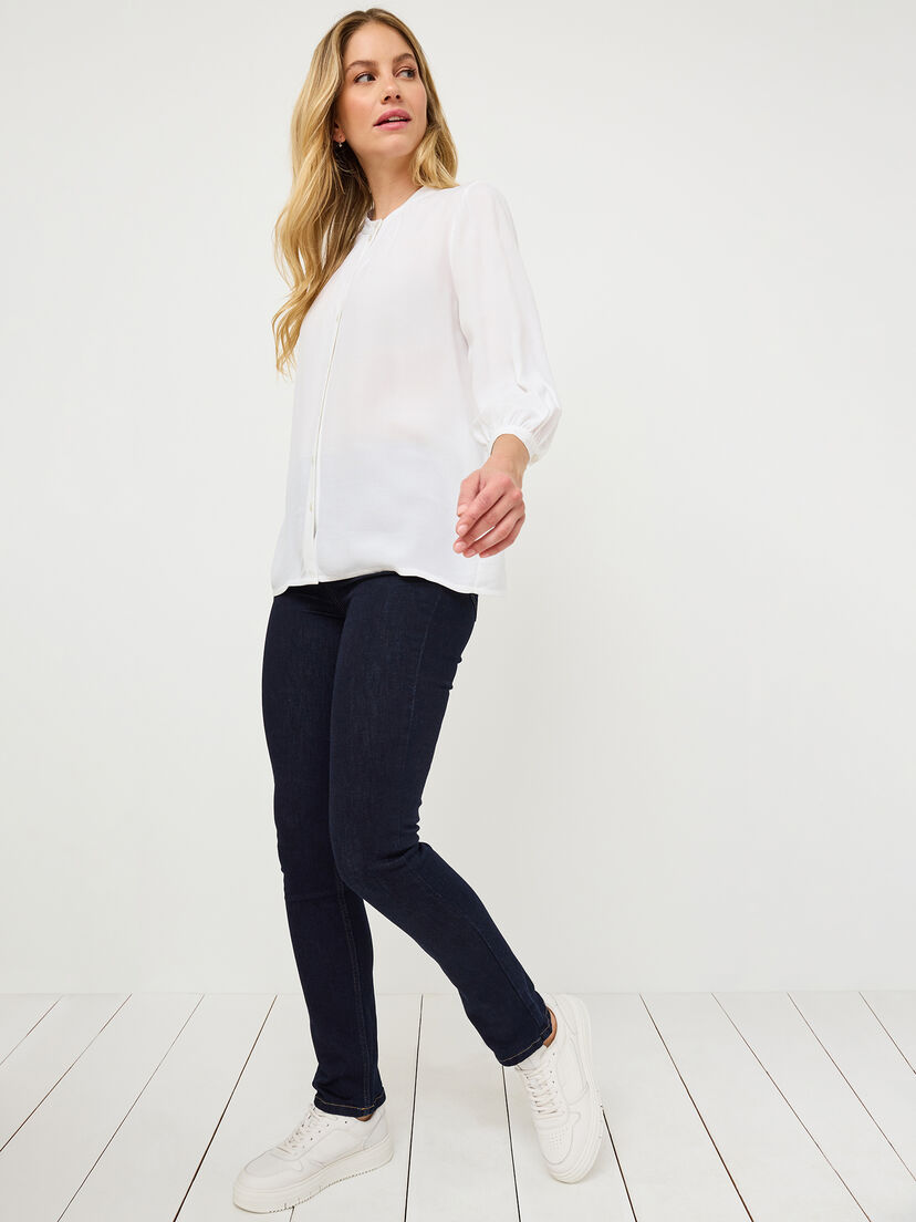 Blouse - wit, Bright White, hi-res