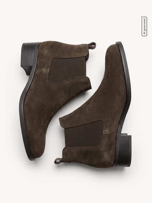 Chelseaboot, OLIVE SUEDE, hi-res