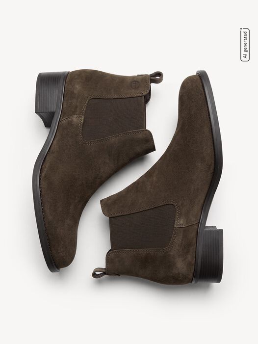 Chelseaboot, OLIVE SUEDE, hi-res