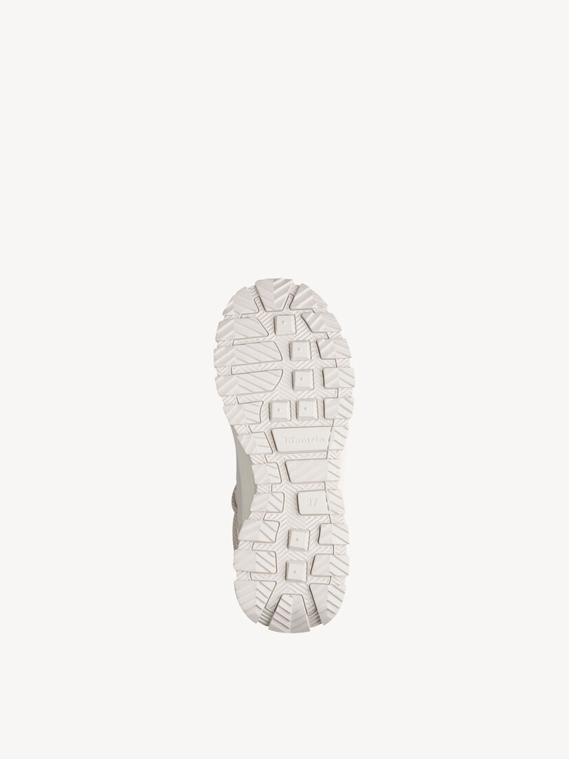 Enkellaarsje - beige warme voering, 418, hi-res