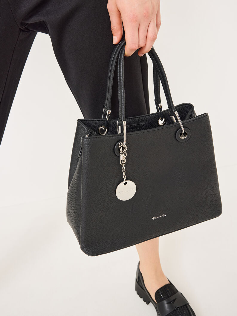 Shopping bag - black, black, hi-res