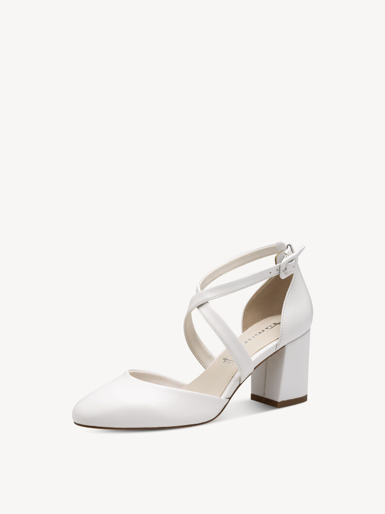 Pumps - weiß, WHITE MATT, hi-res