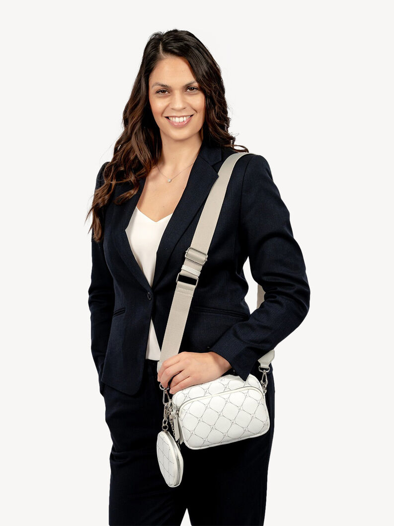 Sac &agrave; bandouli&egrave;re - blanc, white/grey, hi-res