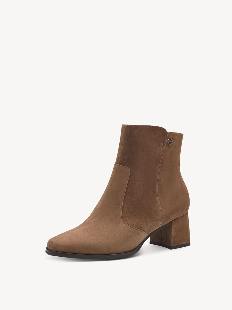 Bootie - brown, PEPPER SUEDE, hi-res