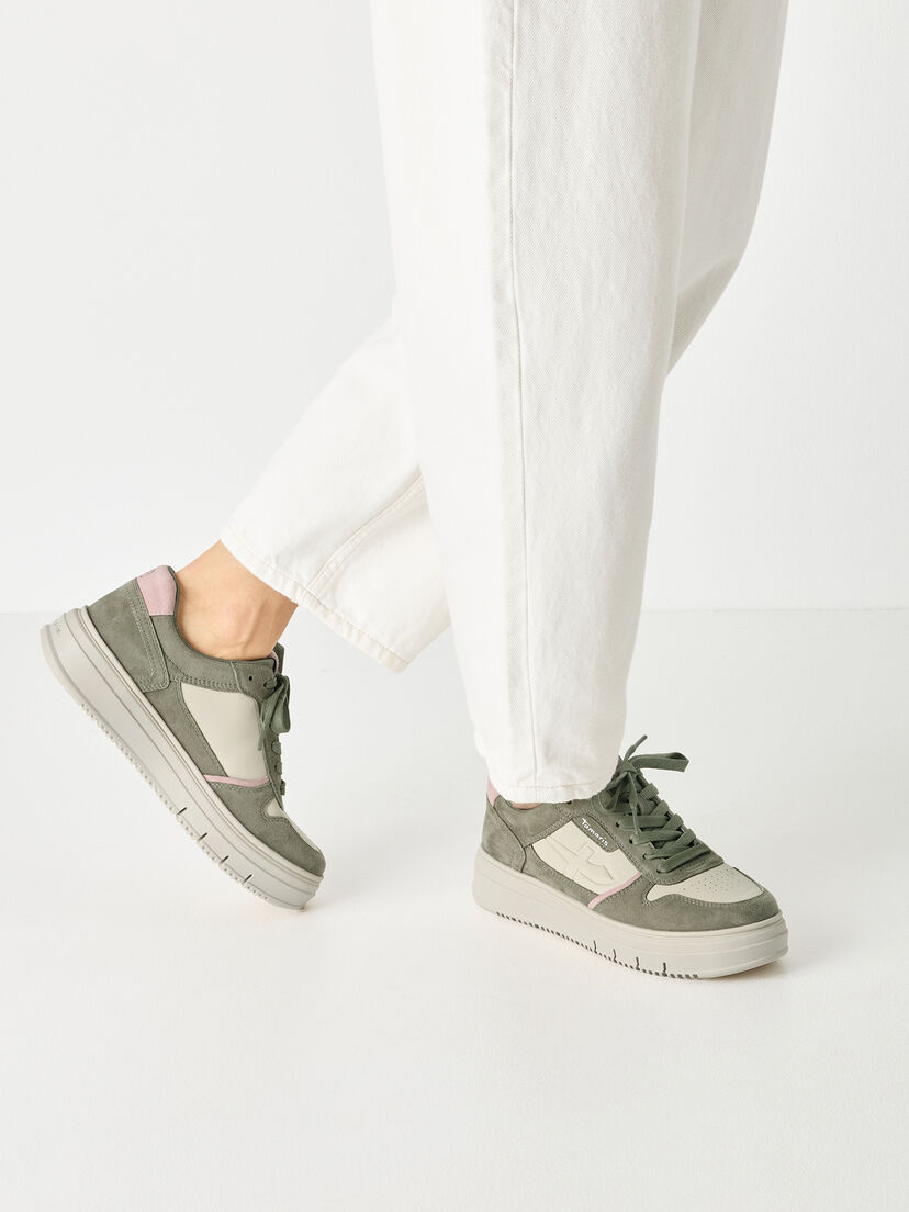 Sneaker - groen, SAGE COMB, hi-res