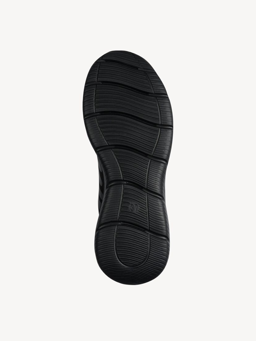 Sneaker - zwart, BLACK, hi-res