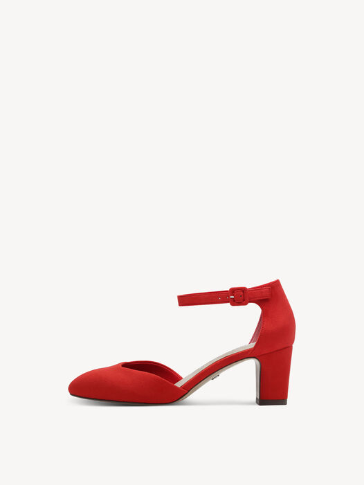 Pumps, RED, hi-res
