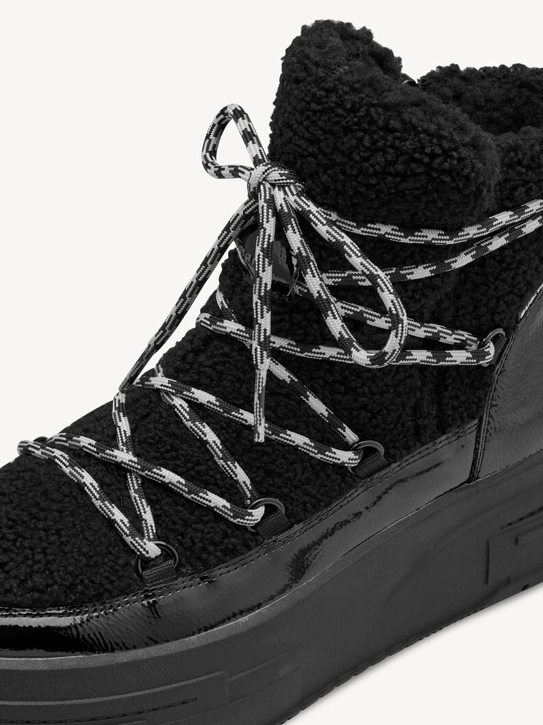 Bootie - black warm lining, BLACK, hi-res