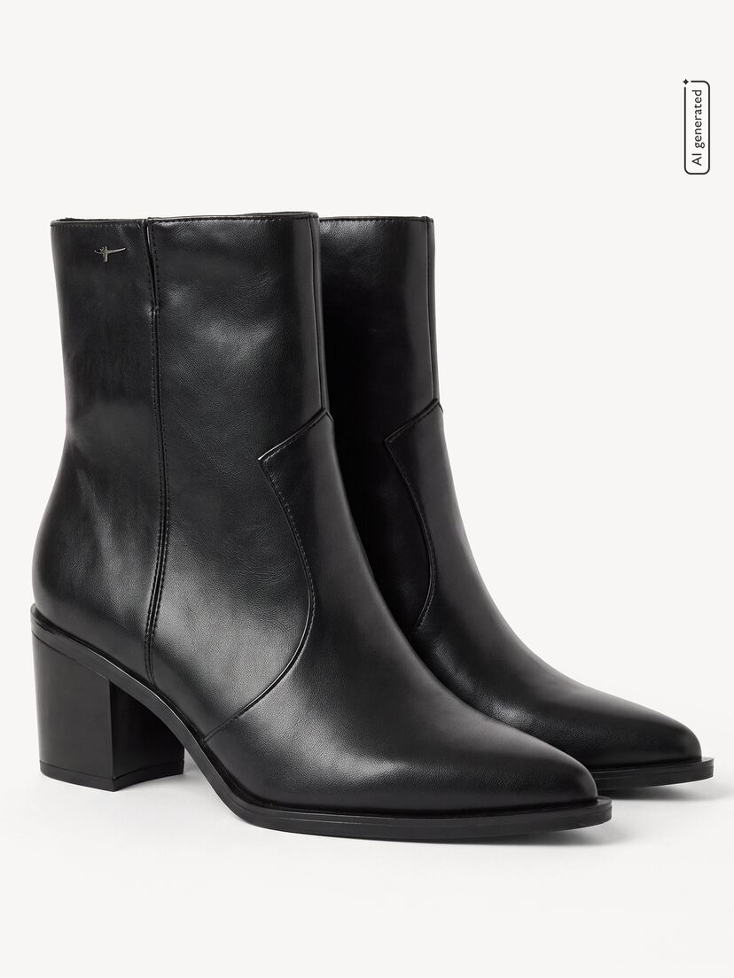 Enkellaarsje, BLACK, hi-res