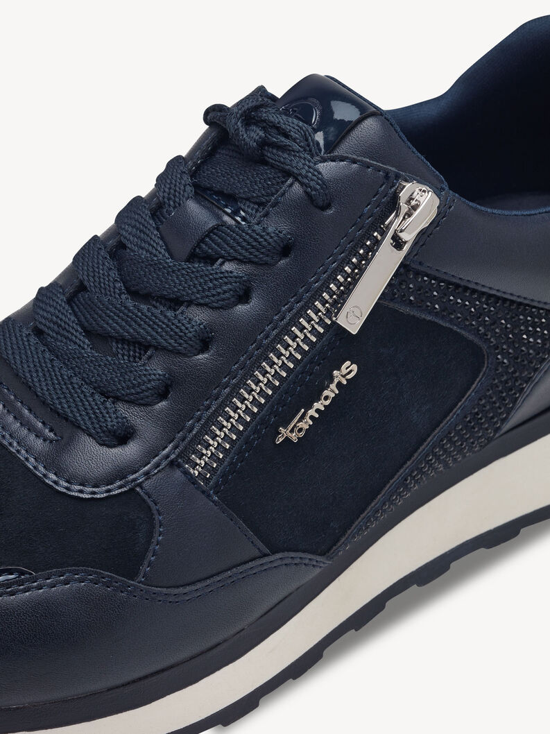 Bleu Marine Basket Femme De Ville Basket Bleu