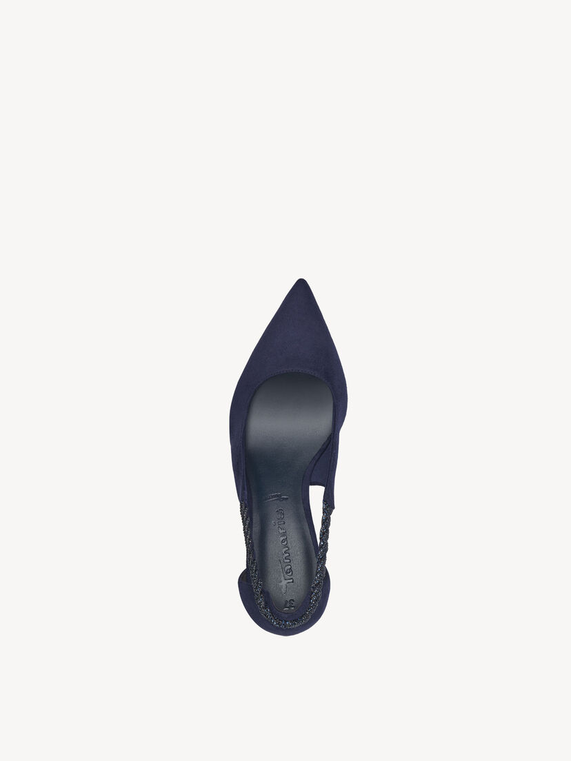 Pumps - blauw, DARK BLUE, hi-res