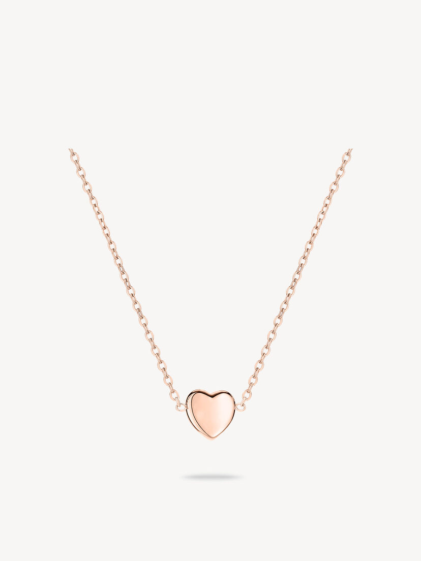 Halskettinge - rosegoud, roségold, hi-res