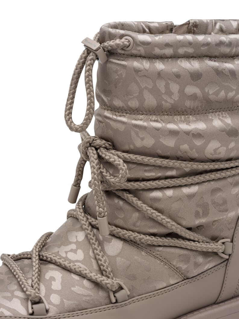 Stiefelette - grau Warmfutter, GREY LEOPARD, hi-res