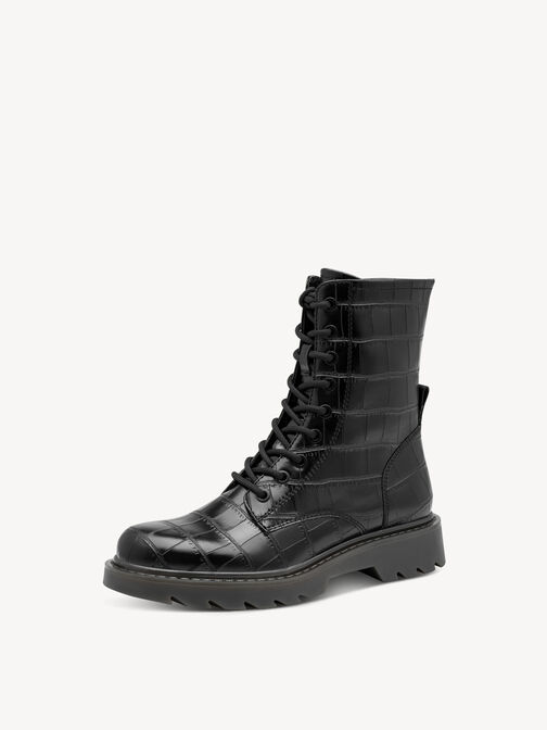 Bottine, BLACK CROCO, hi-res