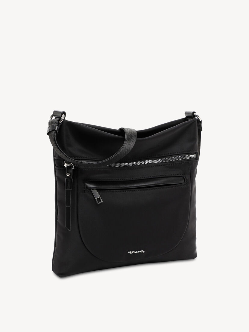 Schoudertas - zwart, black, hi-res