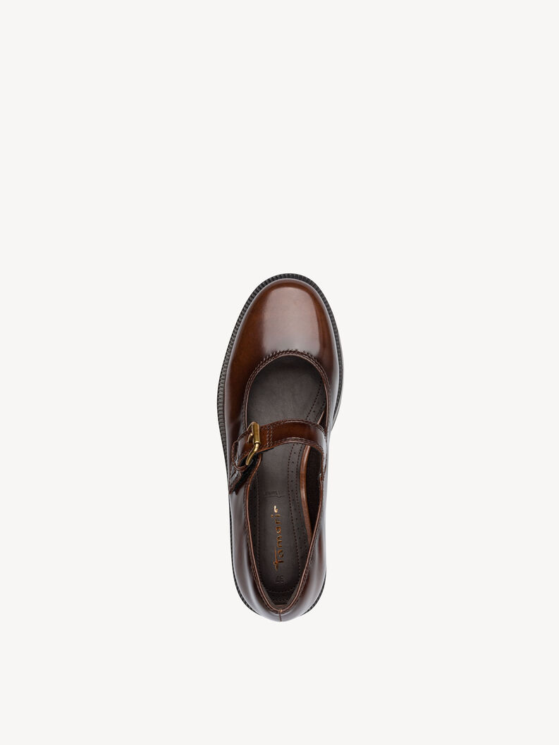 Ballerine - marron, MUSCAT, hi-res