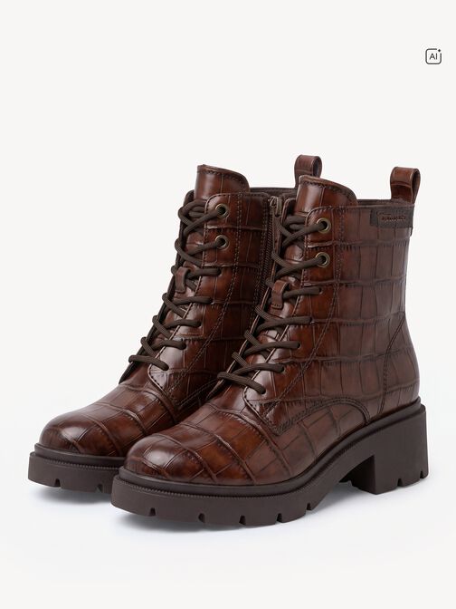 Bootie, COGNAC CROCO, hi-res