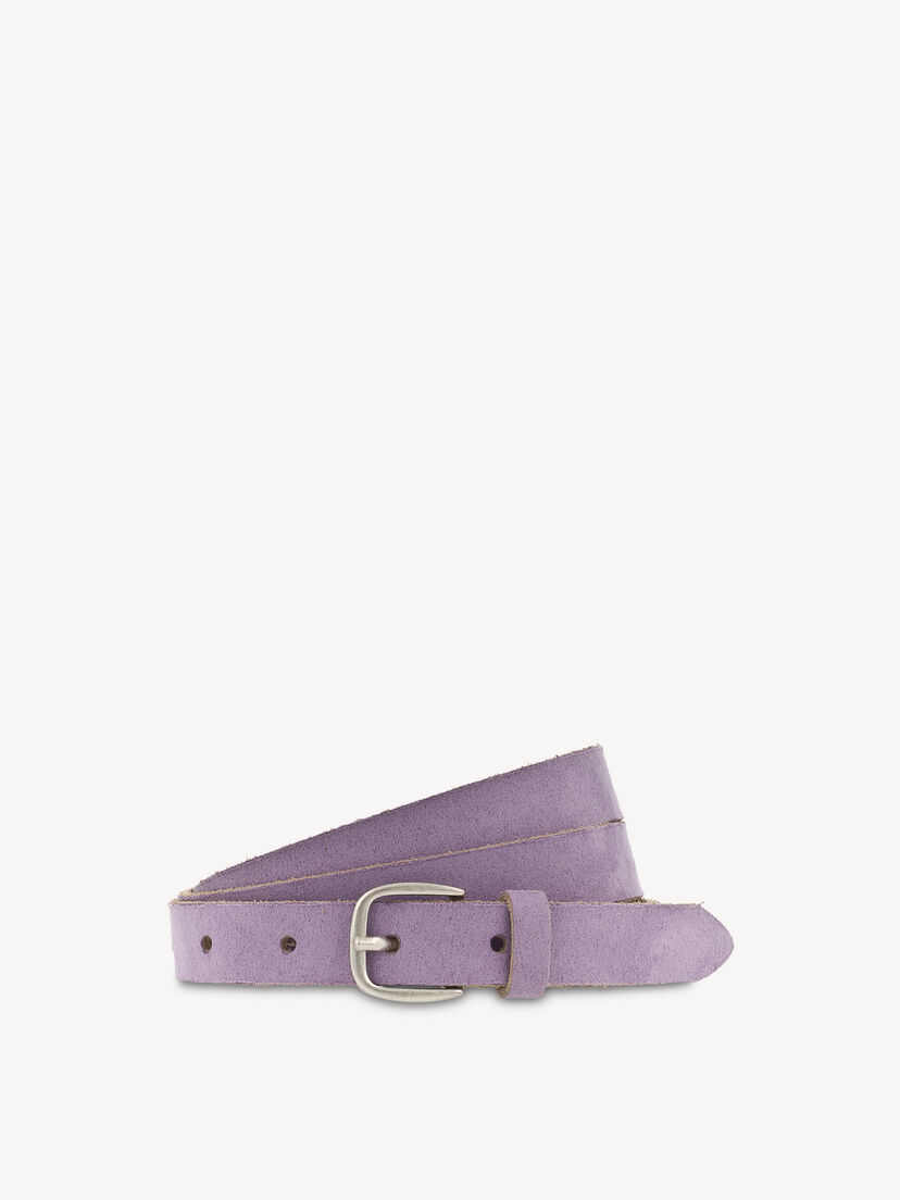 Leren Riem - lila, lavendel, hi-res