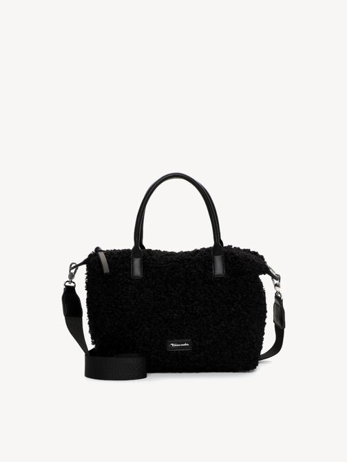 Shopping bag, black, hi-res