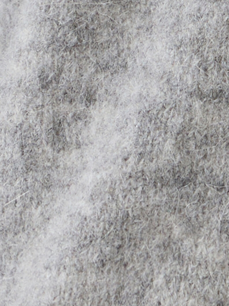 Pull-over en tricot - gris, Medium Grey Melange, hi-res