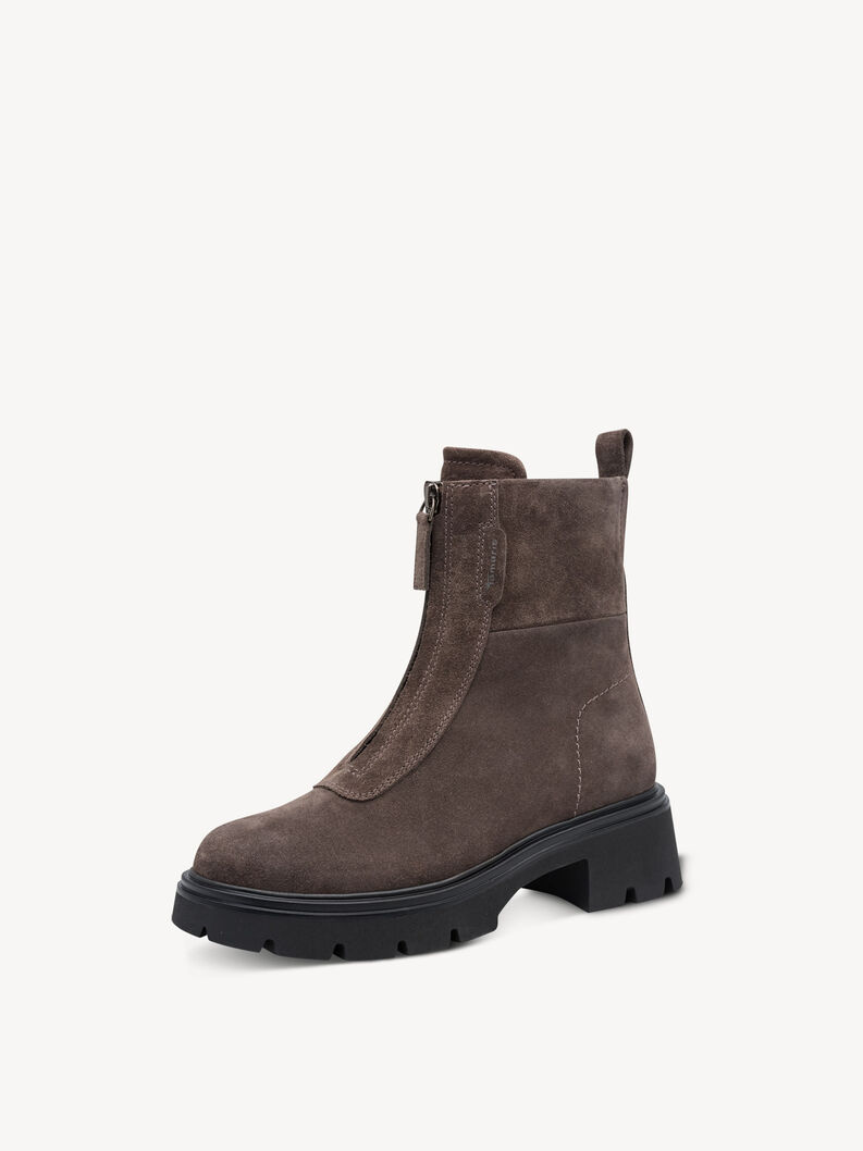 Lederstiefelette - braun, CIGAR, hi-res