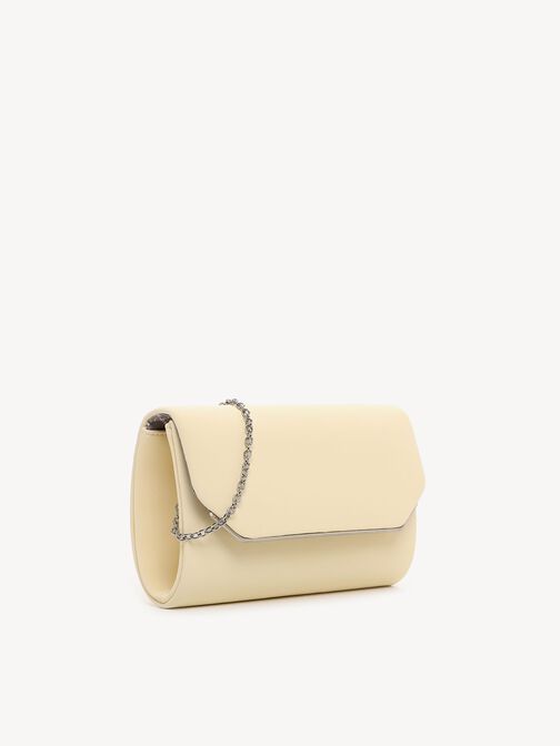 Clutch bag, lightyellow, hi-res